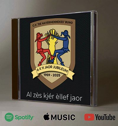 CD Hoes Jubileumlied CV de Havermennekes