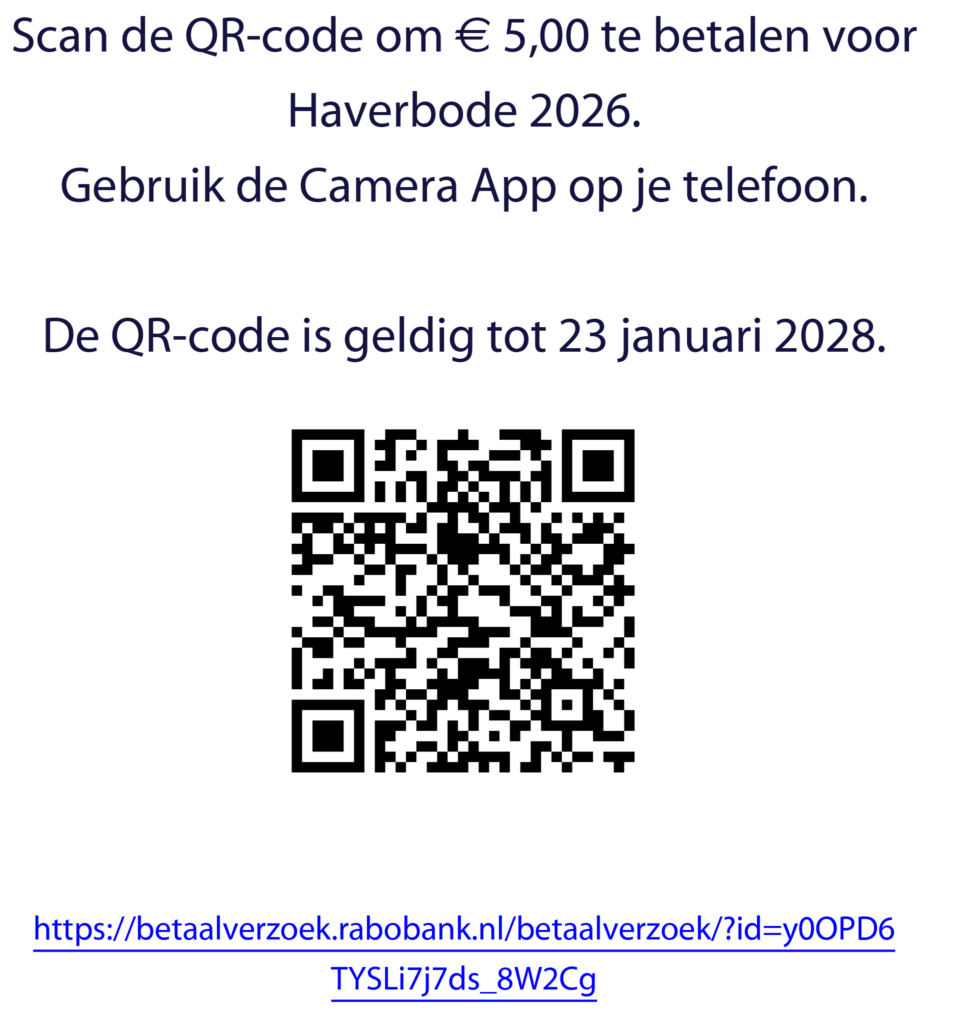 QR code Haverbode steunactie
